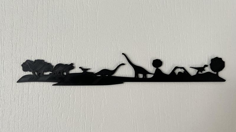 Jurassic Scene Wall Art
