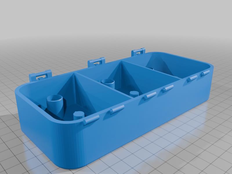 Remixed Beyblade X 3 Bey Storage Box