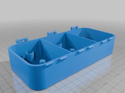Remixed Beyblade X 3 Bey Storage Box