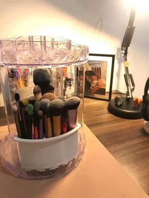 Support for Rotating Acrylic Organizer