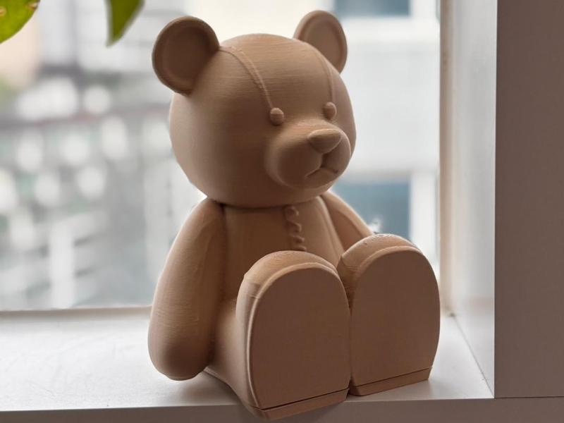 Teddy Bear Coin Bank