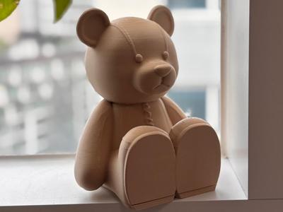 Teddy Bear Coin Bank