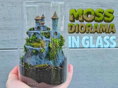 Fantasy Moss Diorama – Mini Glass Terrarium