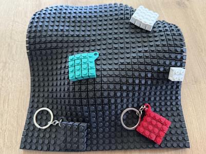 Flexible Brick Keychain / Test Piece