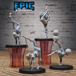 Acrobat Elf Set B / Carnival Elven Artist / Funfair Elvish Performer / Mysterious Circus Resident / Evil Cavalry / Cabinet Master