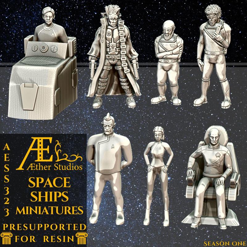 AESS323 - Space Ships: Miniatures