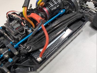 Tamiya TT02 Shorty Lipo Battery Brace - Fwd Bias