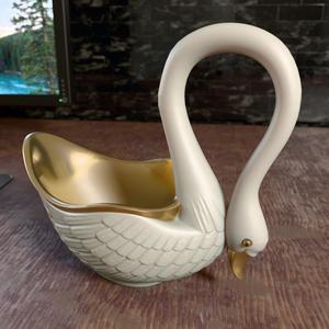 Swan Pot Interior Decor