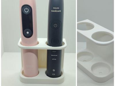 Toothbrush holder (Oral-b io & Philips Sonicare)