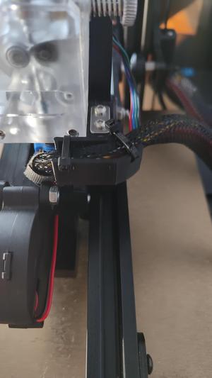 Unitak3D Direct Drive cable guide for Ender 3 v2