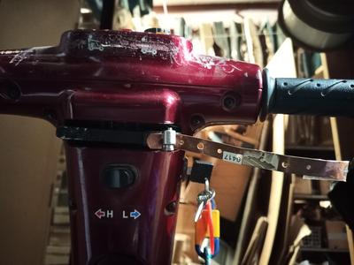 Scooter Paddle For Throttle
