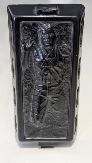 Vintage Star Wars Slave 1 Han Solo Carbonite Display Stand