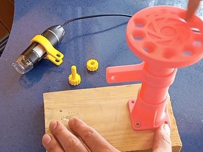 adjustable linear tube guide plus camera holder