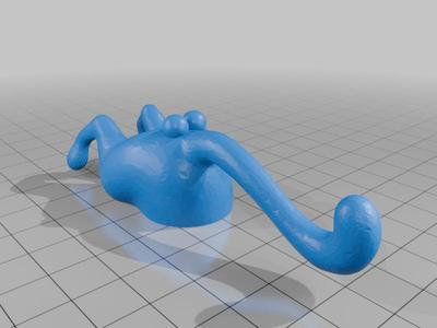 Cat Butt Hook with Balls