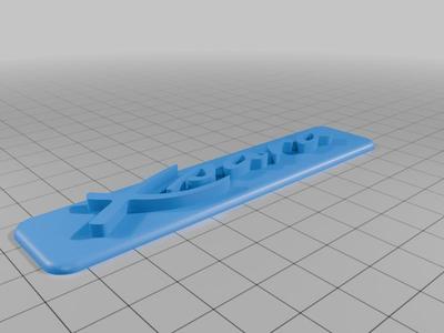 Citroen Xsara Front Door Molding Logo (Alternative)