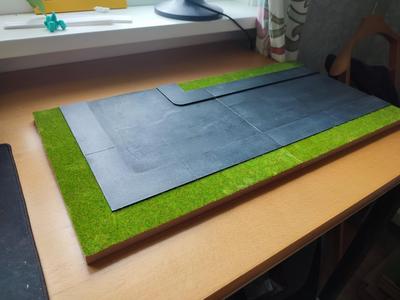 Modular Sidewalks for terrain boards
