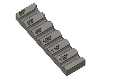 Countersink Gauge for Screw Head Angle