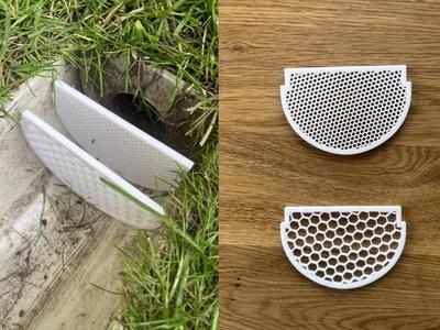 Rain Gutter Filter Mesh
