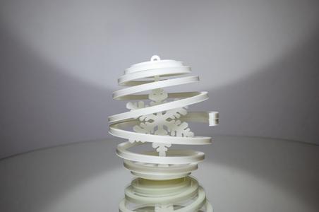 Snowflake Bauble