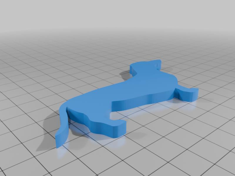 Whistle in the form of a Dachshund