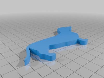 Whistle in the form of a Dachshund