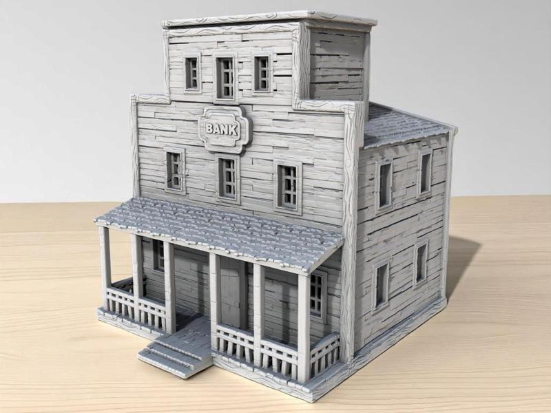 Wild West Series / Bank Building