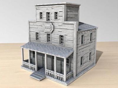 Wild West Series / Bank Building