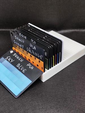 Portaschede test hueforge - Hueforge Test Card Holder