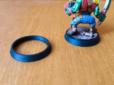 25mm to 28mm Base Extender for Miniatures