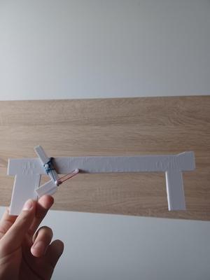 Rubberband Gun / One print