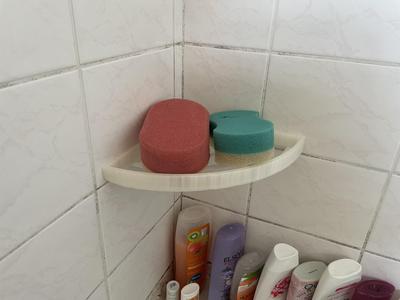 bathroom corner shelf (rohová polička do koupelny) #freecad