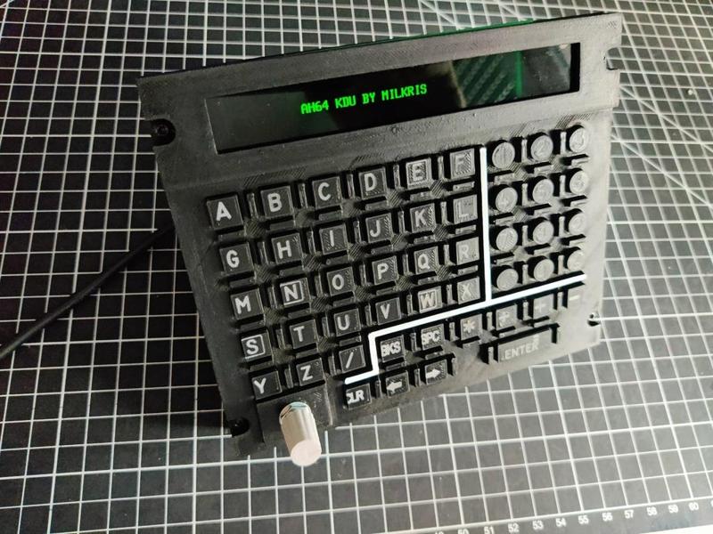 KDU (Keyboard Display Unit) for the DCS AH-64D Apache