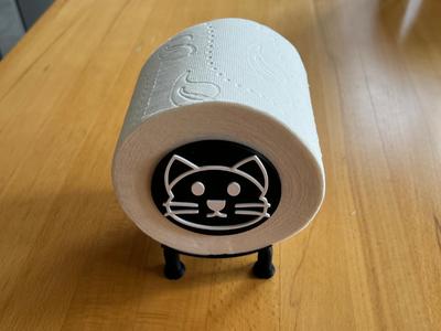 Toilet Paper Holder Cat