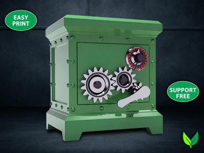 Impenetrable Desktop Safe - Clicker, Fidget, Decoy