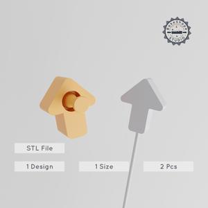 Arrow Cake Pop Mold, Direction Indicator & Waypoint Marker, 3D Printable STL Set PRODUCT_1186