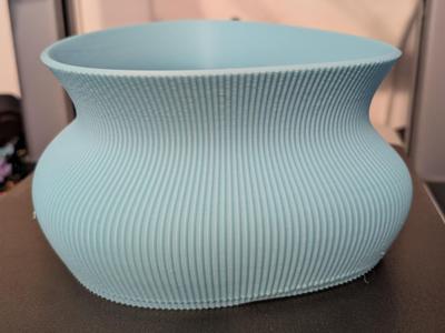 Undulating Vase "Tranquil Water" by Mix il Bardo