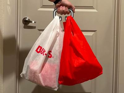 Rugged Ergonomic Bag Hauling Handle - Heavy Duty