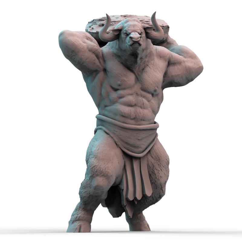 Bull Ogre Brute (pre-supported)