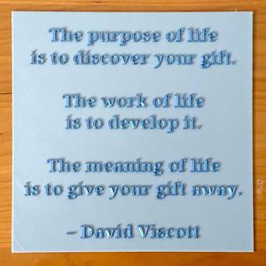 The Purpose, Work, and Meaning of Life