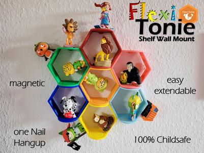 Flexi Tonie / Shelf Wall Mount