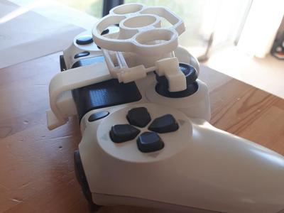 PS4 and Ps5 controller steering wheel. 