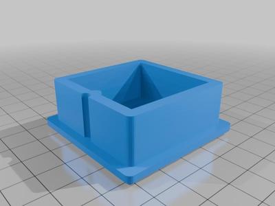 2x2 square tubing cap .125  wall