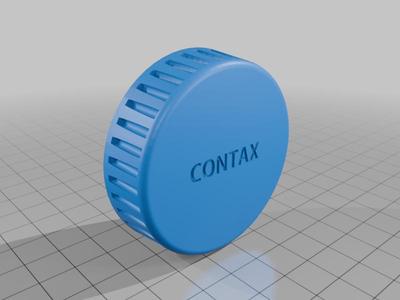 Contax/Yashica C/Y Mount Lens Rear Cap (Slightly Better and More Compatible)
