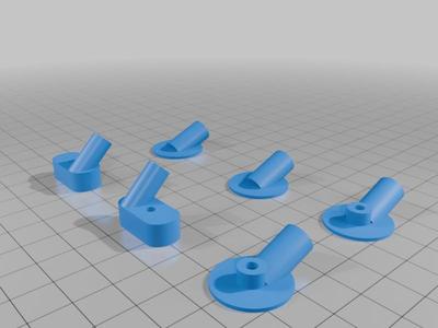 Anti Tuck brackets for RC body.