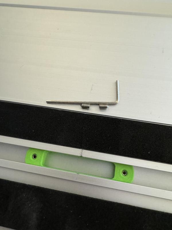 Festool MFT guide rail slop stopper