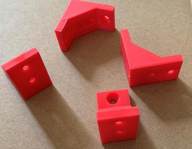 Simple 32mm mounting brackets with jig