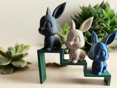 Easter Bunny with Stairs 