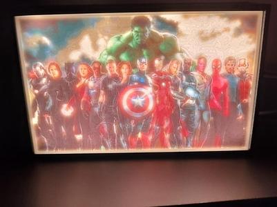 Marvels The Avengers Lithophane + Box