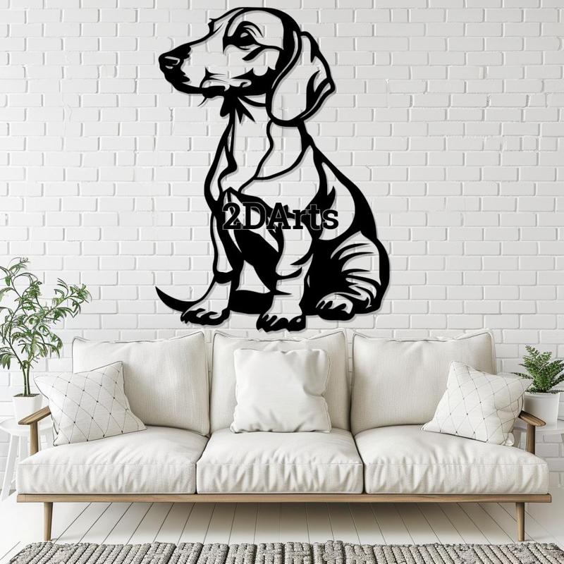 Dachshund 2D Wall Art/Window Art