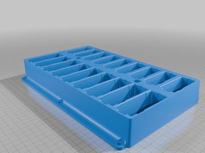 10/15 magazine storage rack w/ config CAD file 